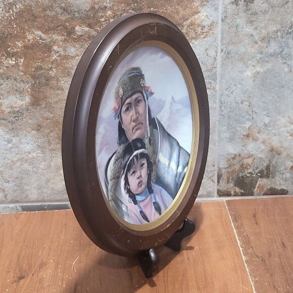 Vague Shadows The Chippewa Nation Decorative Collector Plate by Perillo Fifth Is - Picture 3 of 12